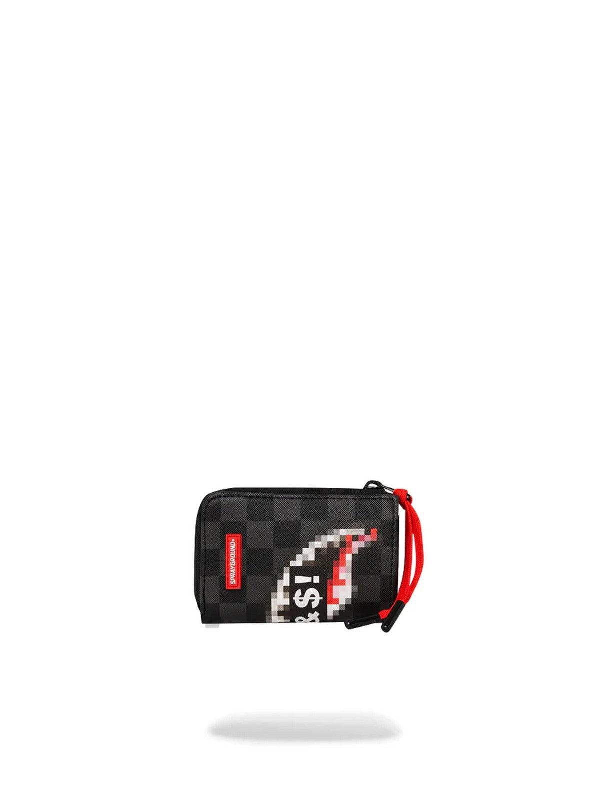 SPRAYGROUND Portafoglio Uomo CENSORED WALLET 910W5959NSZ Nero - Stilato