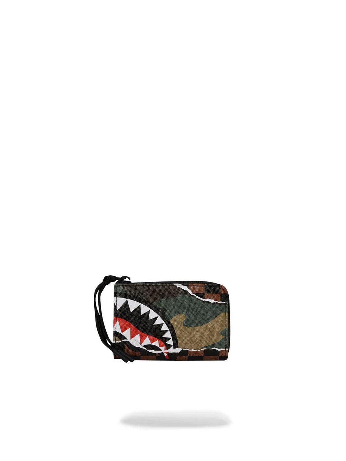 SPRAYGROUND Portafoglio Uomo TEAR IT UP CAMO WALLET 910W6045NSZ Marrone - Stilato