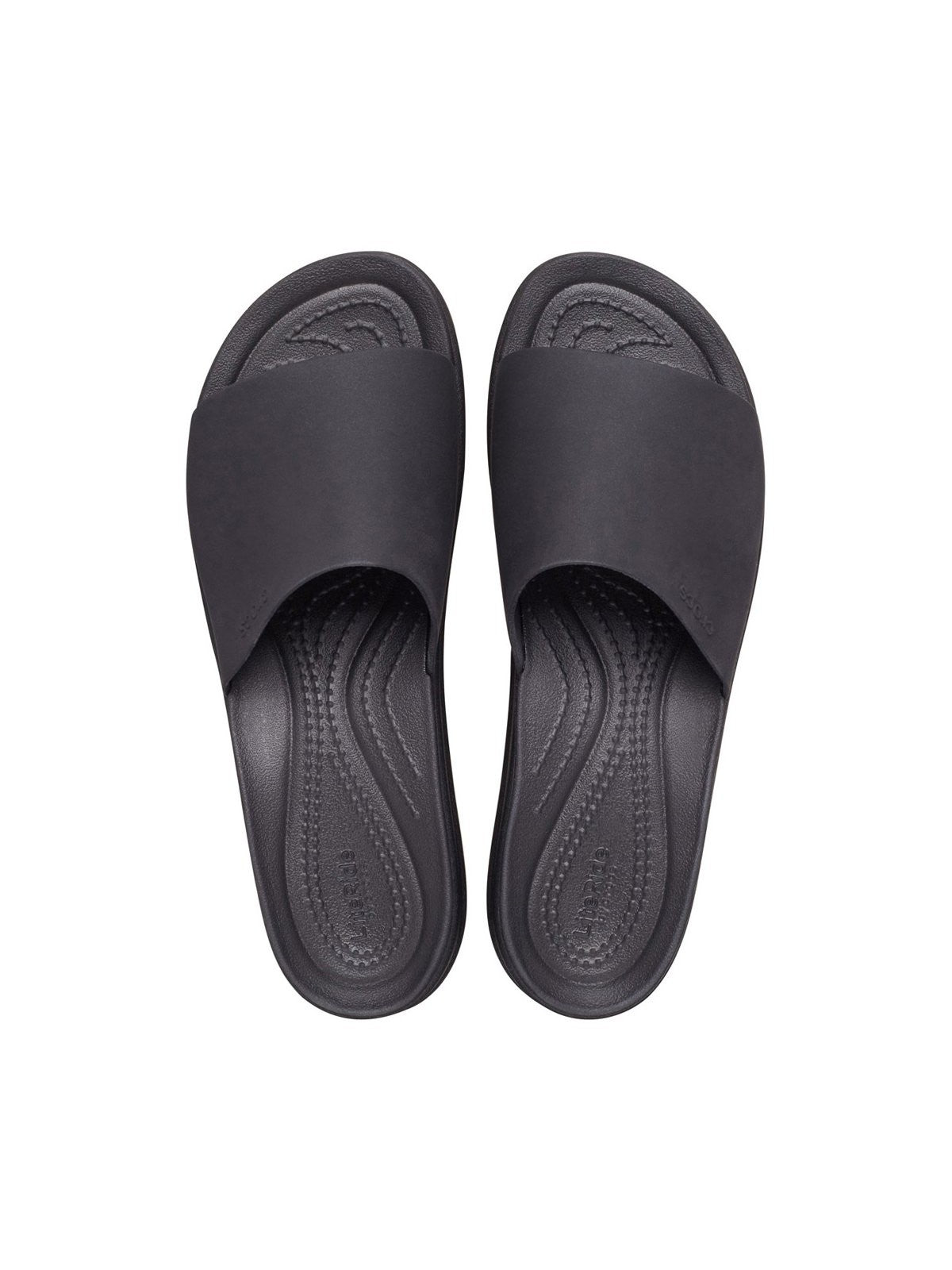 CROCS Ciabatta Donna Brooklyn slide 208728 001 Nero - Stilato