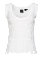 PINKO Canotta Donna Rambo 103468-A1UN Z04 Bianco - Stilato