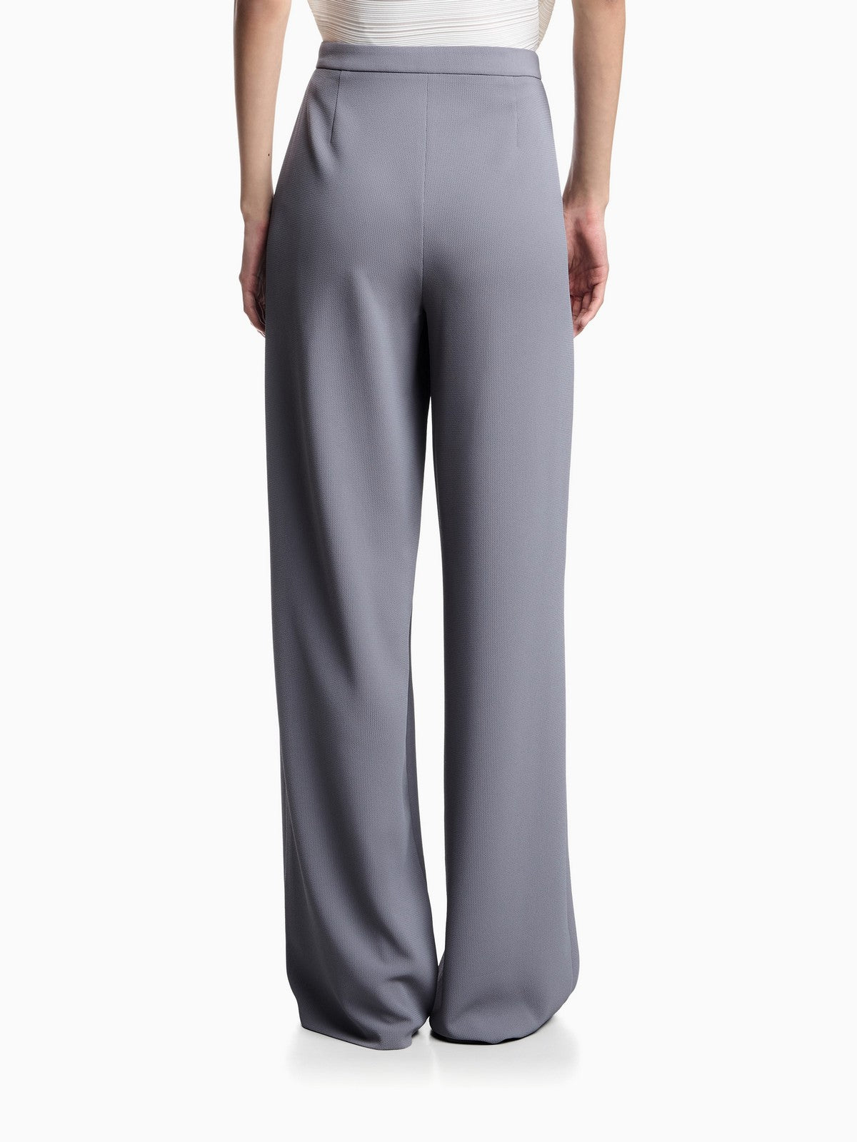 パンツ EMPORIO ARMANI Woman Pants Grey EW000851AF12514 U8047 Women's crepe pants ew000851af12514 Grey Mineral | Caposerio.com
