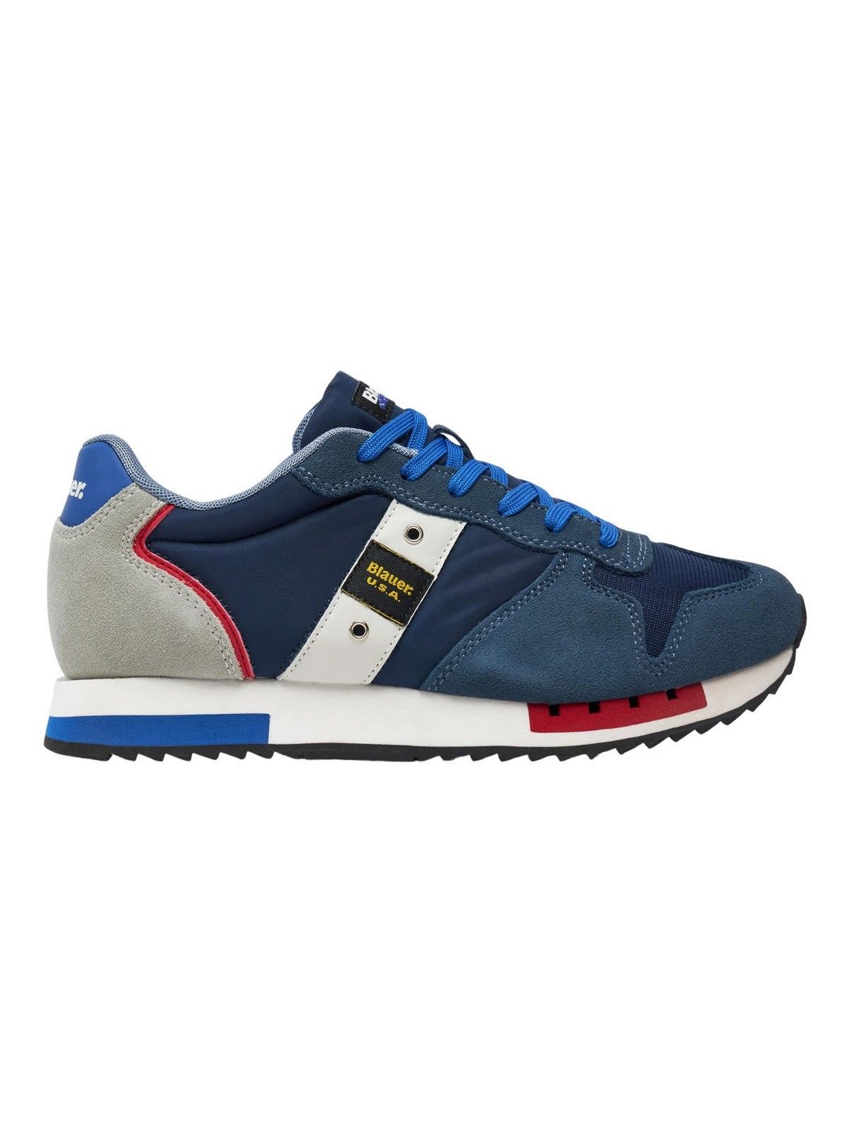 BLAUER Sneaker Uomo QUEENS01 S4QUEENS01/MES NVY/ROY Blu - Stilato