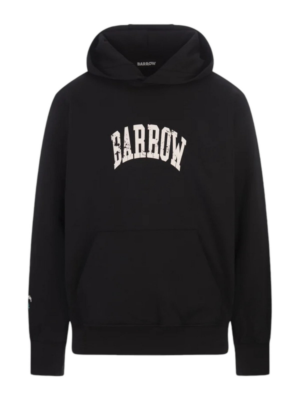 BARROW Felpa Uomo HOODIE UNISEX F4BWUAHS090 110 Nero - Stilato