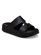 CROCS Ciabatta Donna Getaway Platform H-Strap W 209409 001 Nero - Stilato