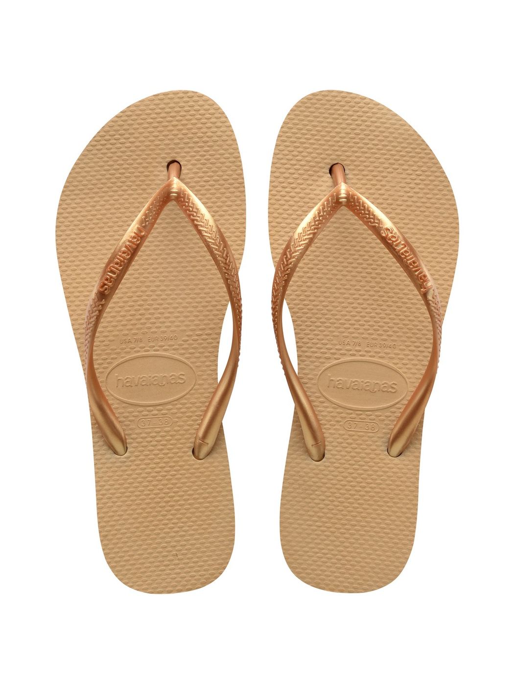 HAVAIANAS Infradito Donna Hav. Slim flatform 4144537.0570 Oro