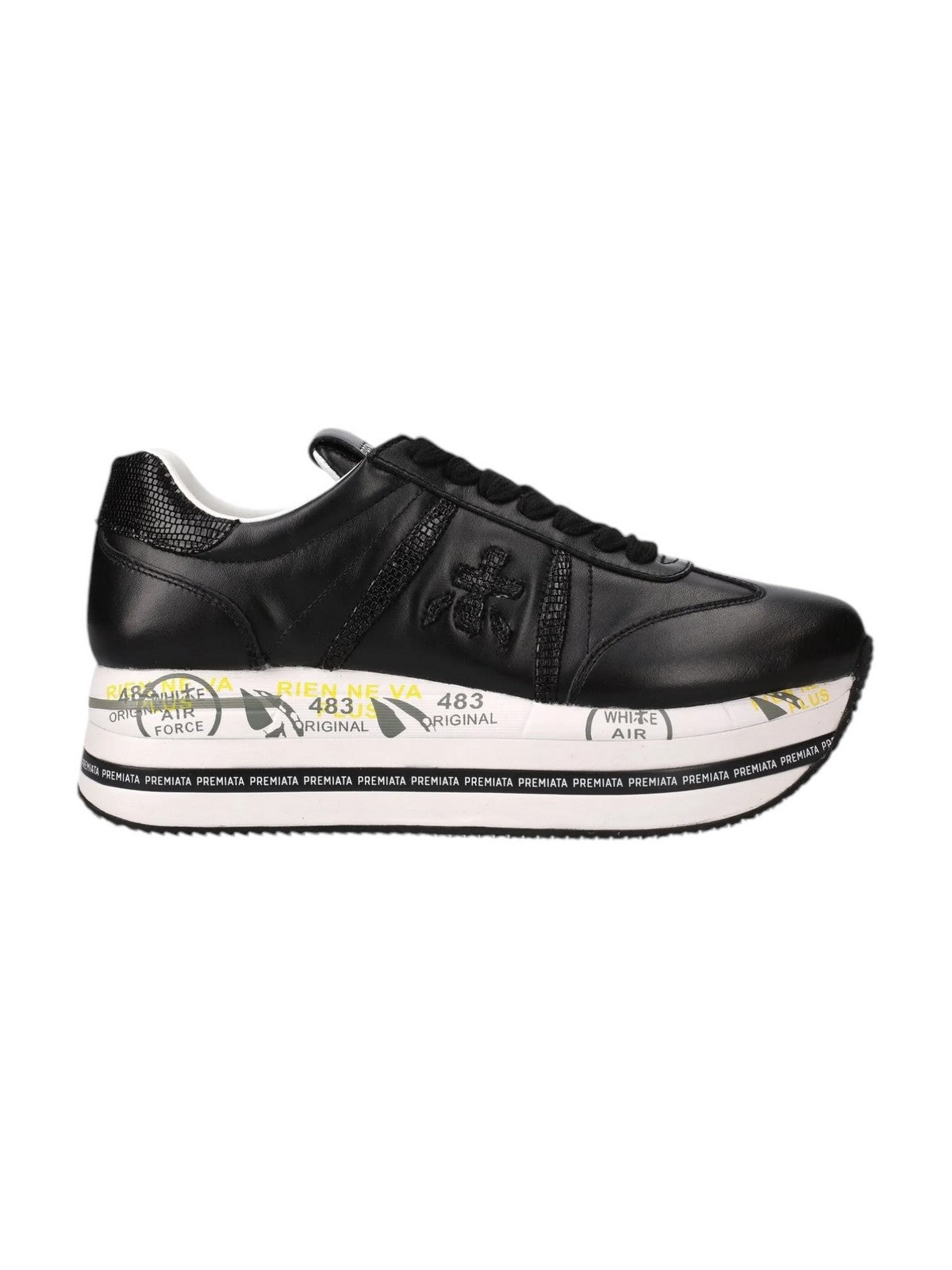 PREMIATA Sneaker Donna BETH VAR 7107 Nero - Stilato