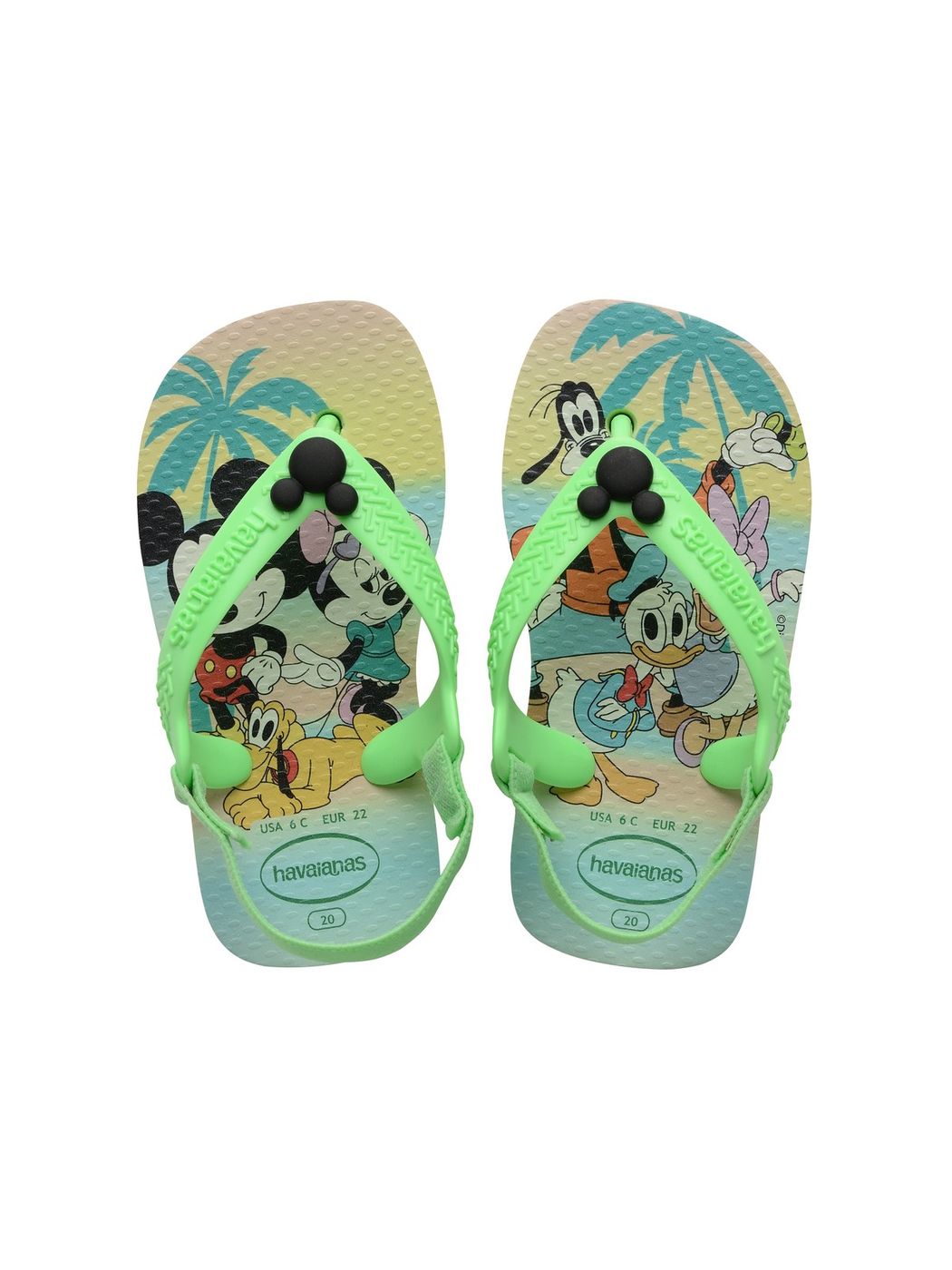 HAVAIANAS Infradito Bambini e ragazzi 4137007.0904 Verde - Stilato