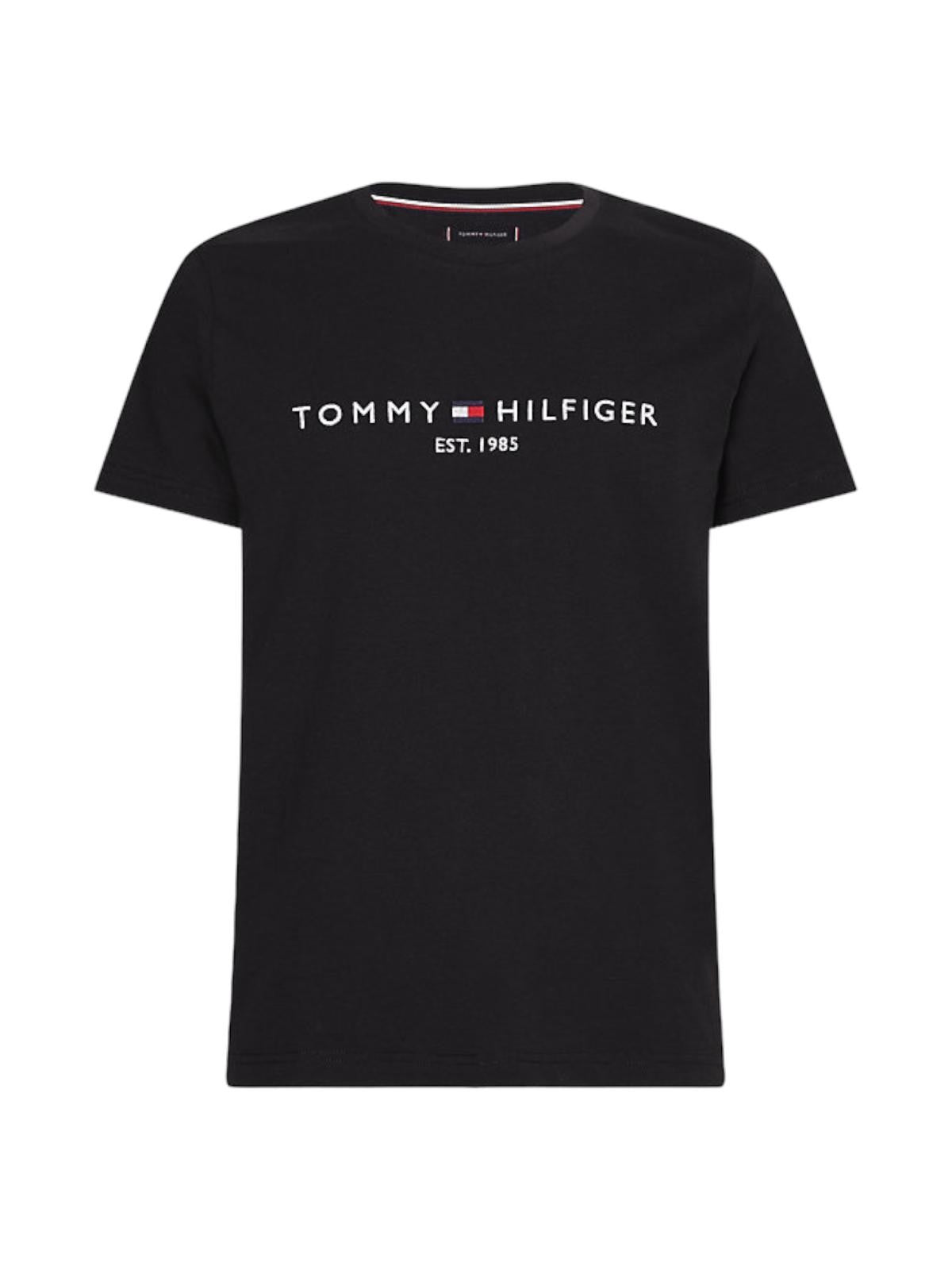 TOMMY HILFIGER T-Shirt e Polo Uomo MW0MW11465 BAS Nero - Stilato