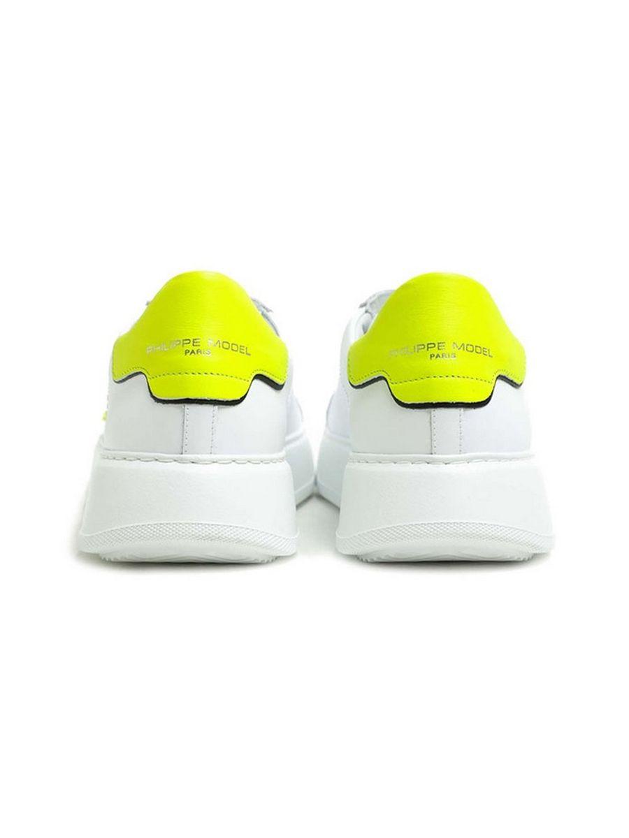 PHILIPPE MODEL Sneaker Uomo Temple BTLU Bianco - Stilato