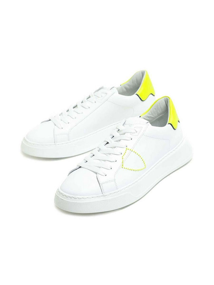 PHILIPPE MODEL Sneaker Uomo Temple BTLU Bianco - Stilato