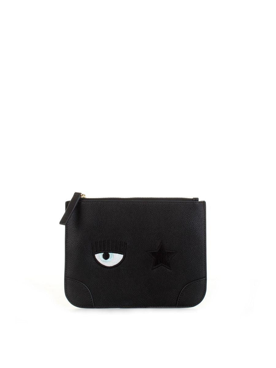 CHIARA FERRAGNI Borsa Donna Pochette 72SB9XO3 ZS139 Nero - Stilato