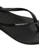 HAVAIANAS Infradito Donna SLIM SPARKLE ME FC 4146093.0090 Nero - Stilato