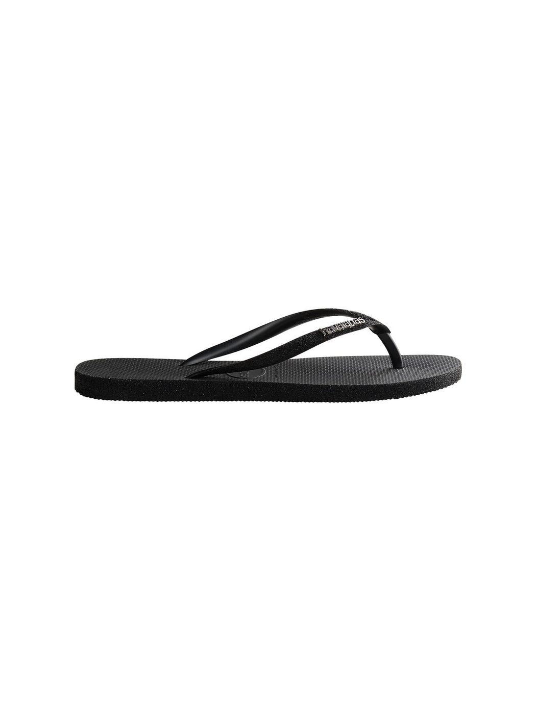 HAVAIANAS Infradito Donna SLIM SPARKLE ME FC 4146093.0090 Nero - Stilato