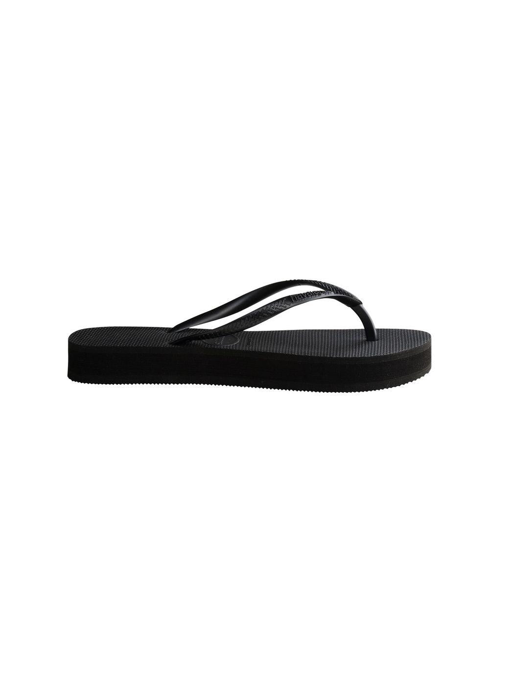 HAVAIANAS Infradito Donna Hav. Slim flatform 4144537.0090 Nero - Stilato