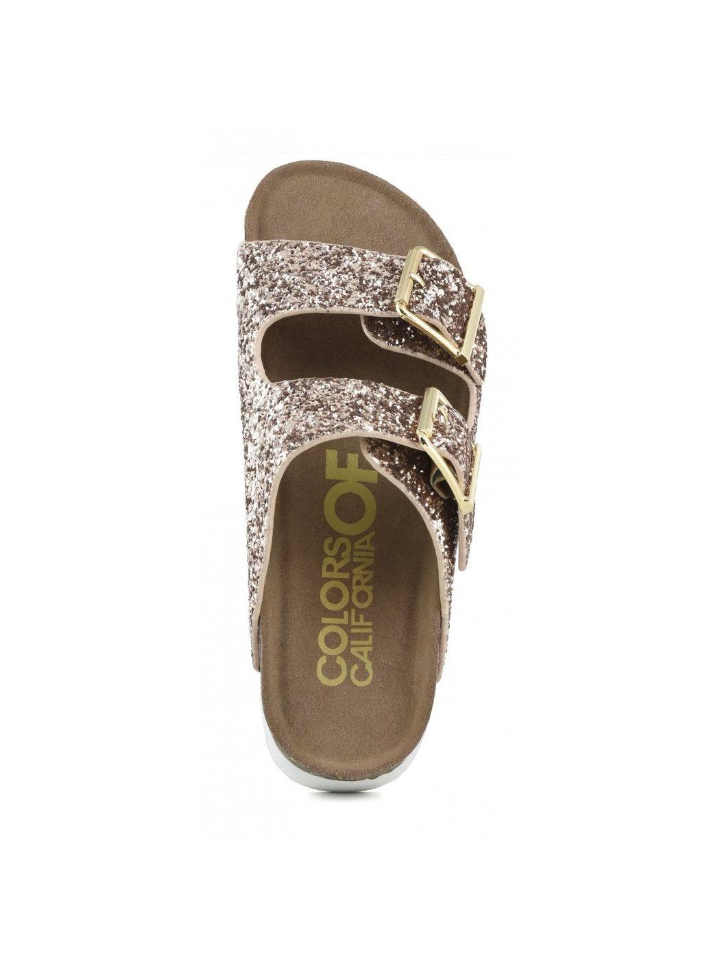 COLORS OF CALIFORNIA Sandalo Donna BES022 PKGOLD Oro - Stilato