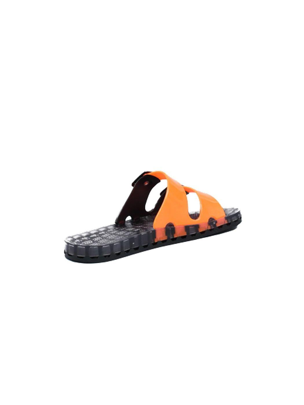 SENSI Ciabatta Unisex adulto la jolla black fluo 4151/BF 300 Arancione - Stilato