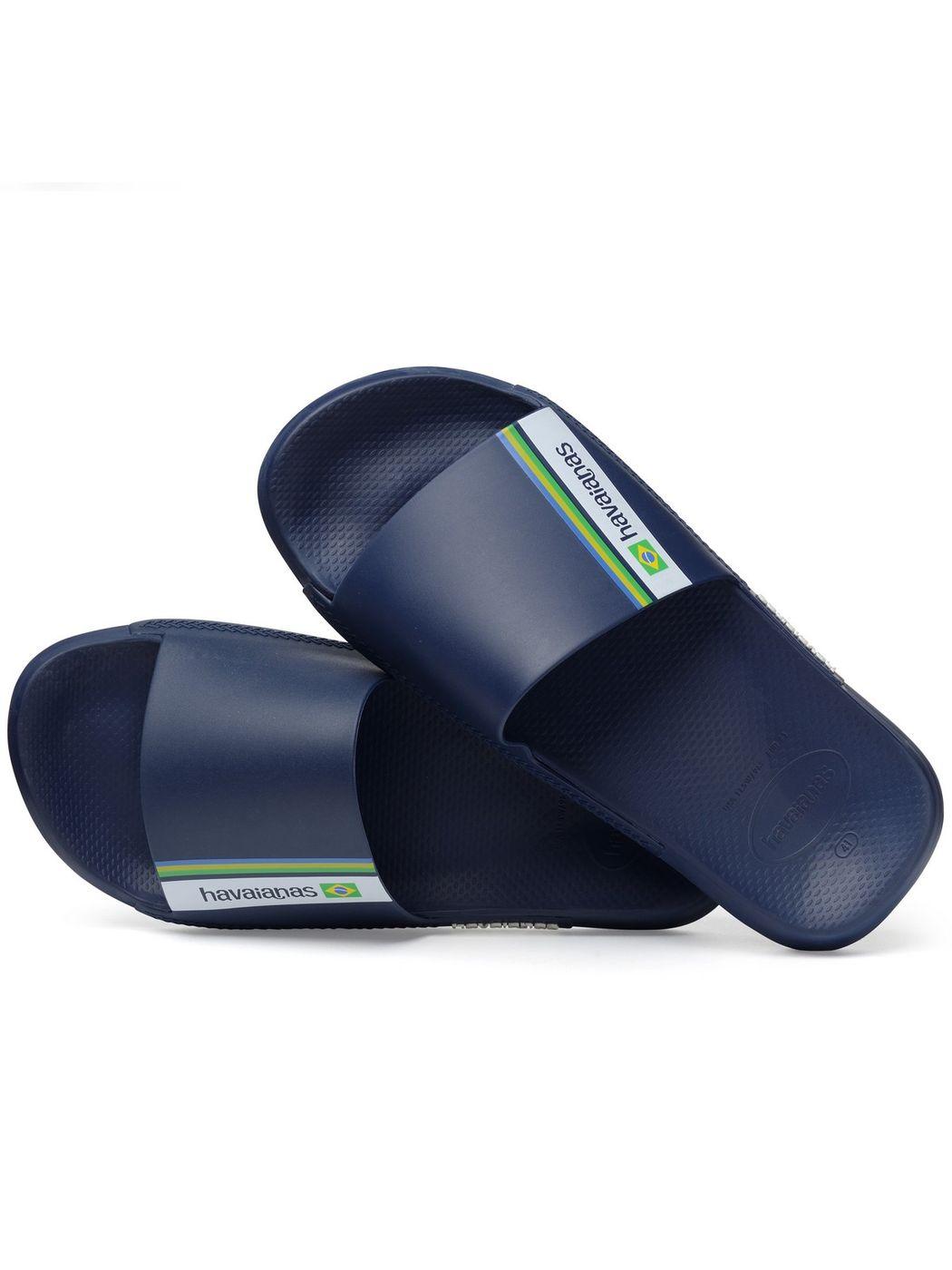 HAVAIANAS Ciabatta Donna Hav. Slide Brasil 4147319.0555 Blu - Stilato