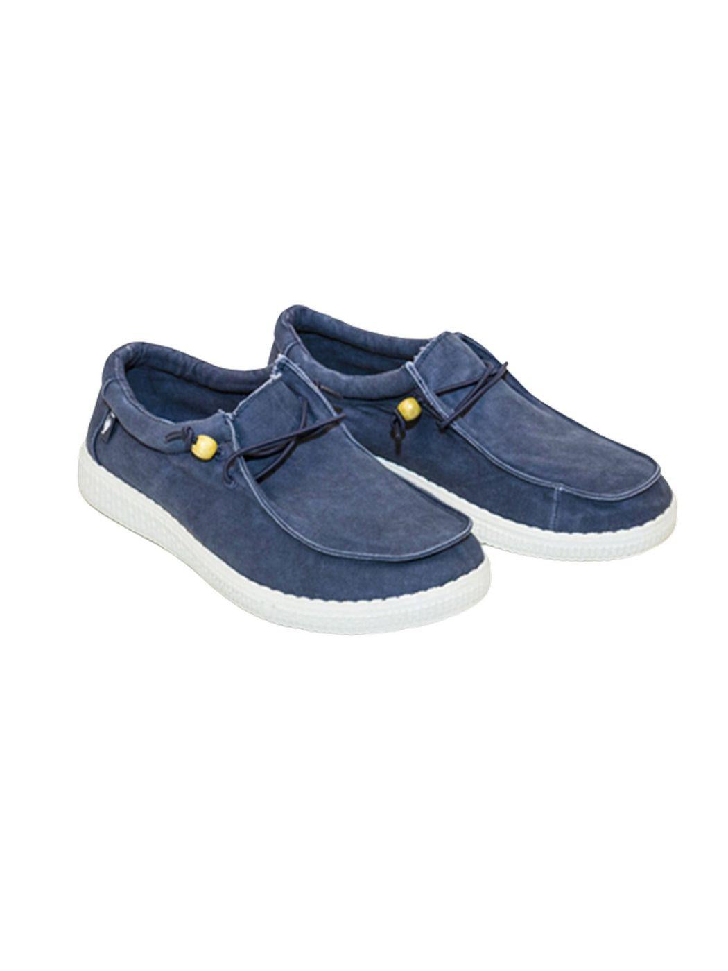 PITAS Mocassino Uomo WP150 WALLABI W PERISCOPE Blu - Stilato