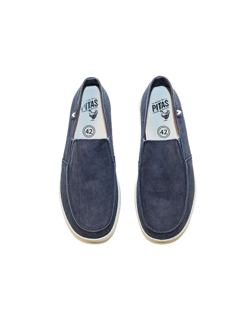 PITAS Slip on Uomo WP150 SLIP ON W PERISCOPE Blu - Stilato