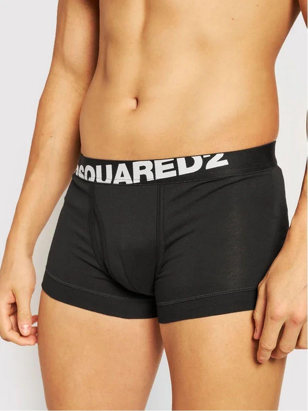 DSQUARED2 Boxer Uomo DCXC90030 001 Nero - Stilato