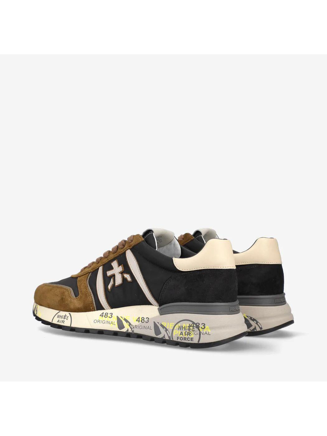 PREMIATA Sneaker Uomo LANDER VAR 5361 Marrone - Stilato