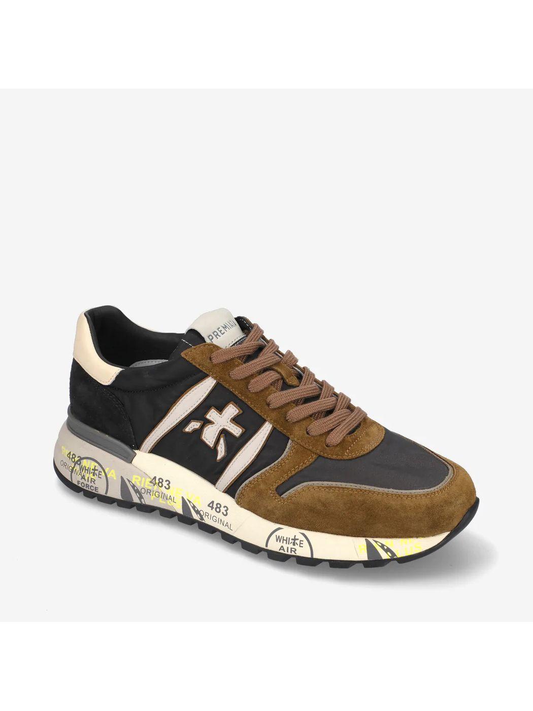 PREMIATA Sneaker Uomo LANDER VAR 5361 Marrone - Stilato