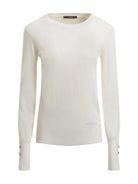 GUESS Maglione Donna W2YR30 Z2V62 G012 Bianco - Stilato