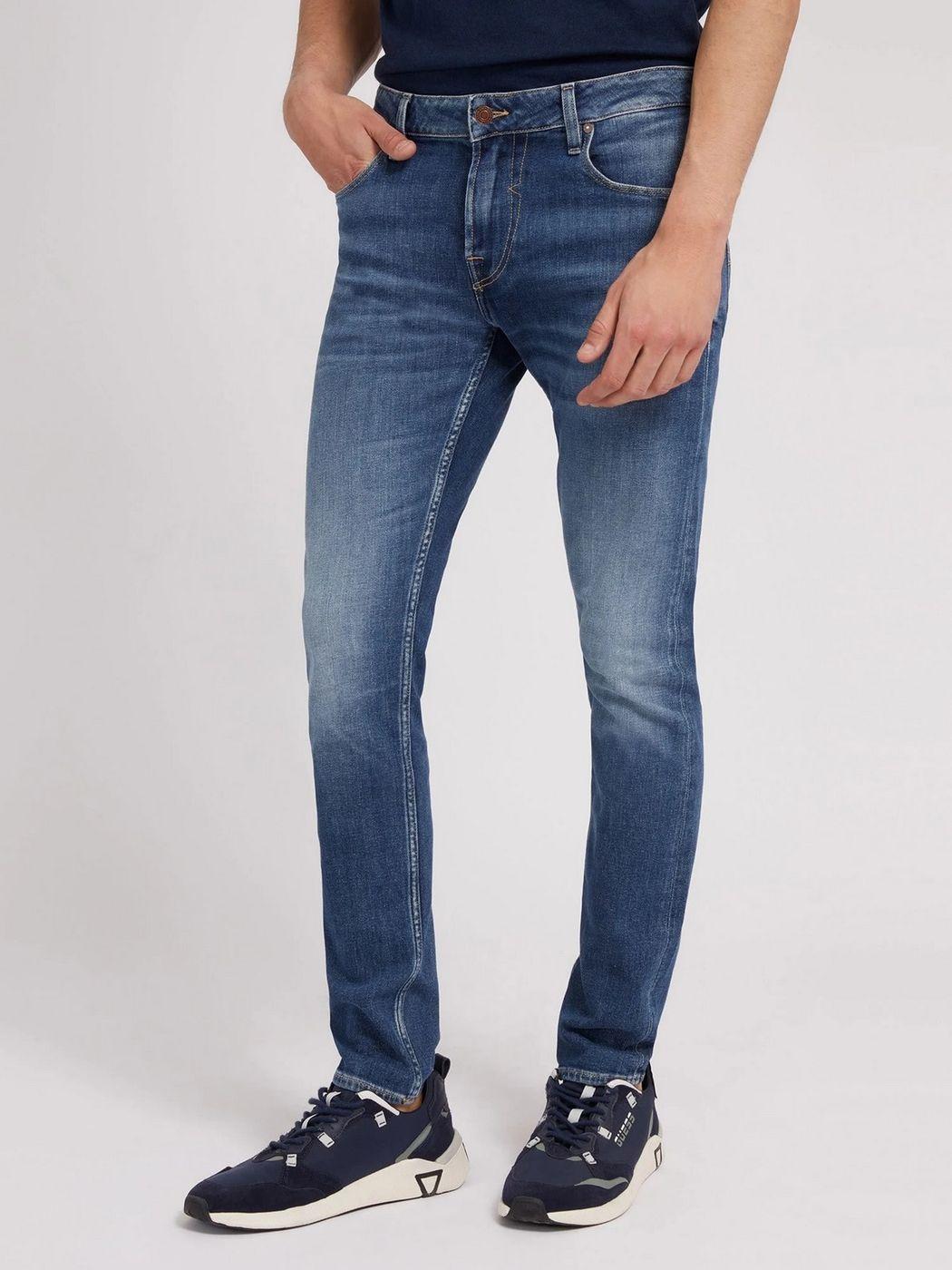 GUESS Jeans Uomo M2YA27 D4Q42 2CRM Blu - Stilato