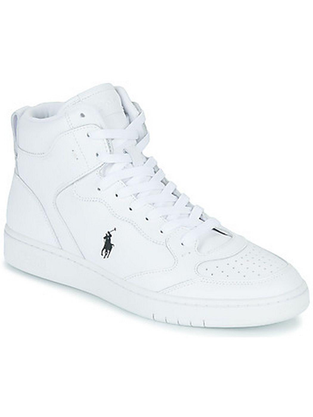 POLO RALPH LAUREN Sneaker Uomo Polo crt hgh 809877680 001 Bianco - Stilato