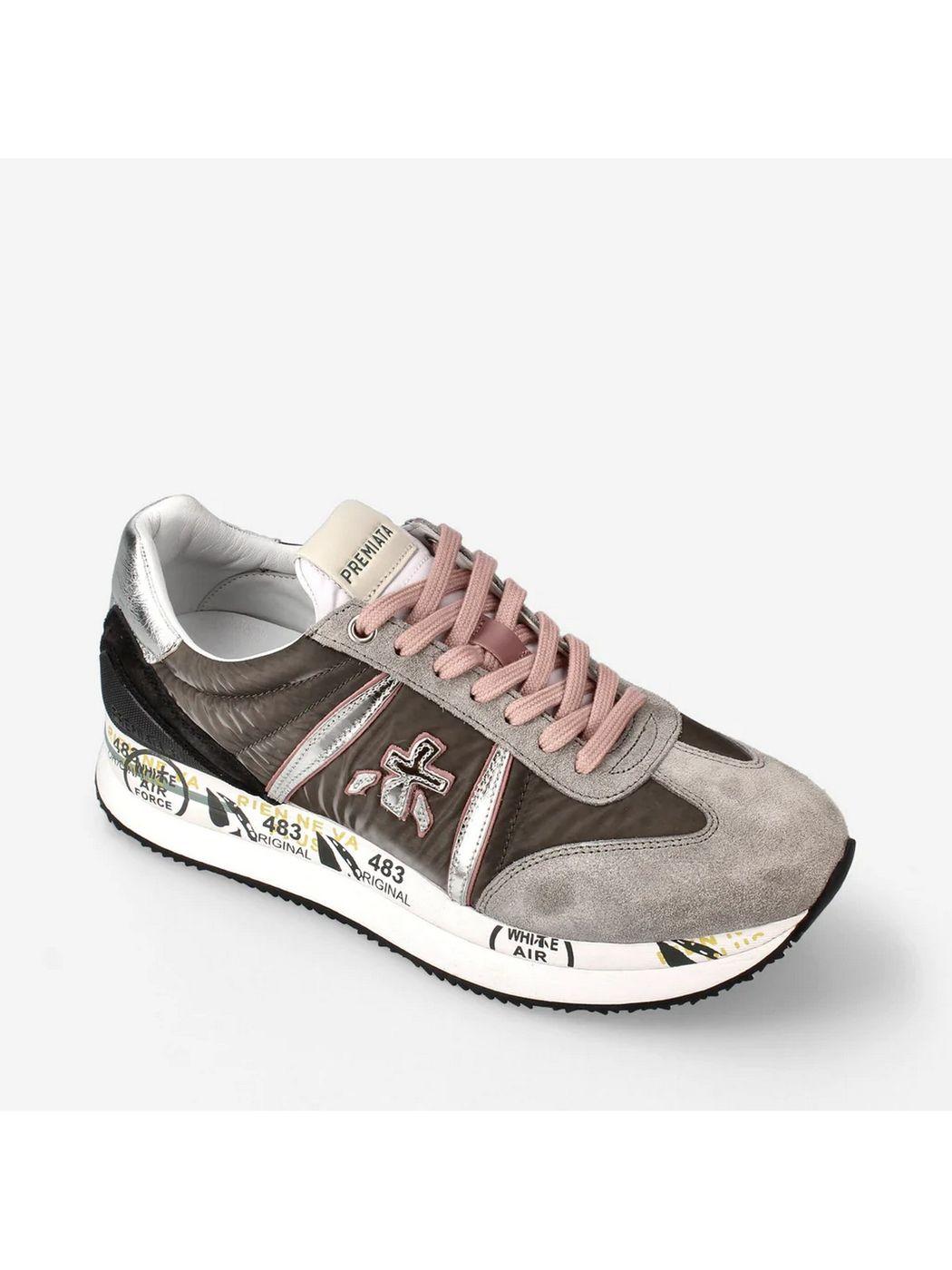 PREMIATA Sneaker Donna CONNY VAR 5949 Grigio - Stilato