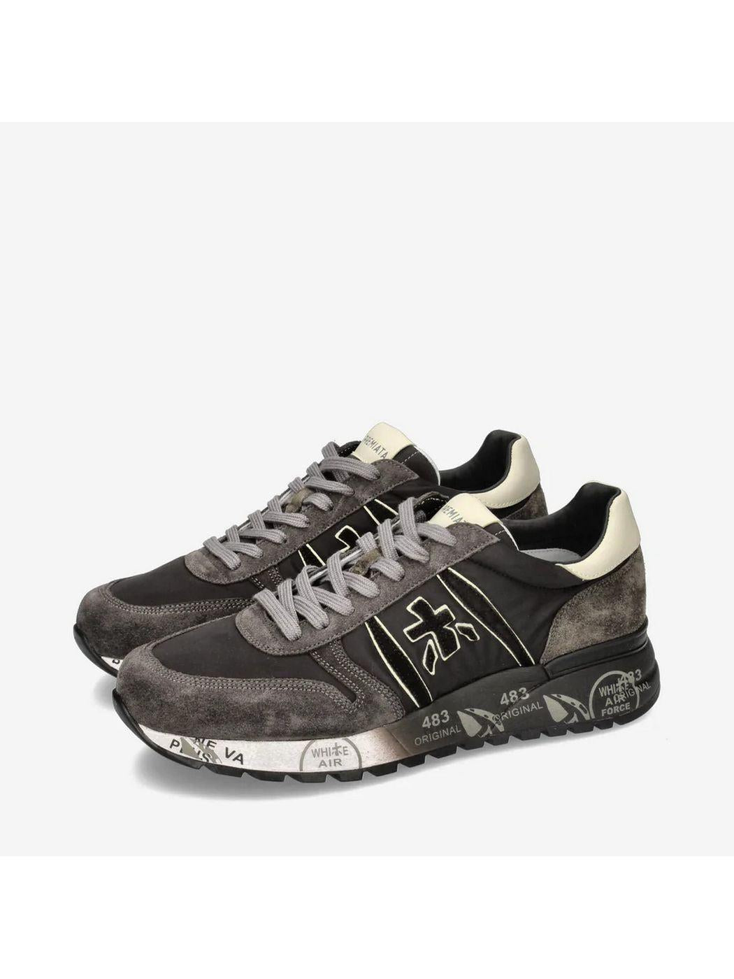 PREMIATA Sneaker Uomo LANDER VAR 4951 Nero - Stilato