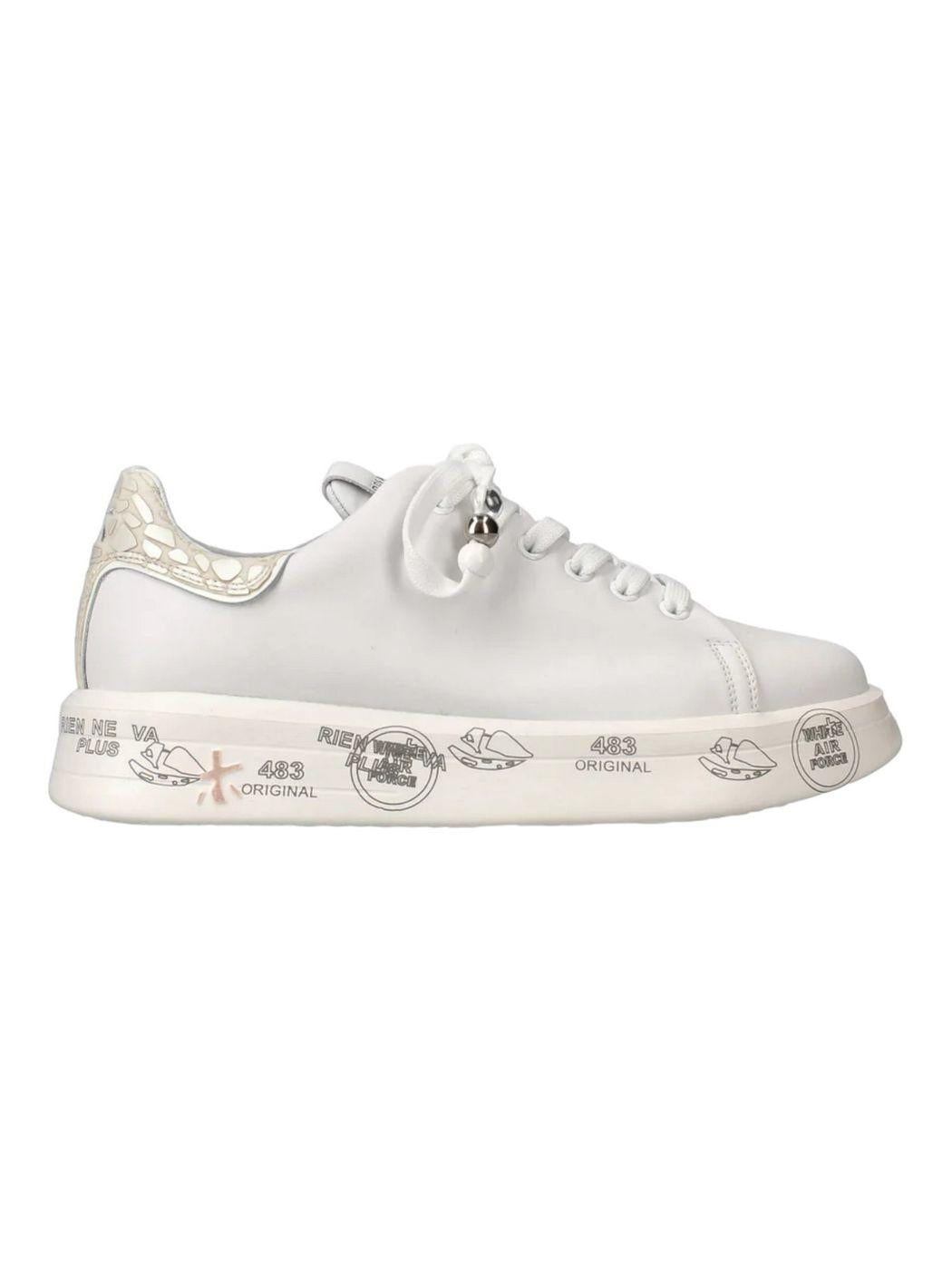 PREMIATA Women s Sneaker BELLE VAR 5990 White Stilato