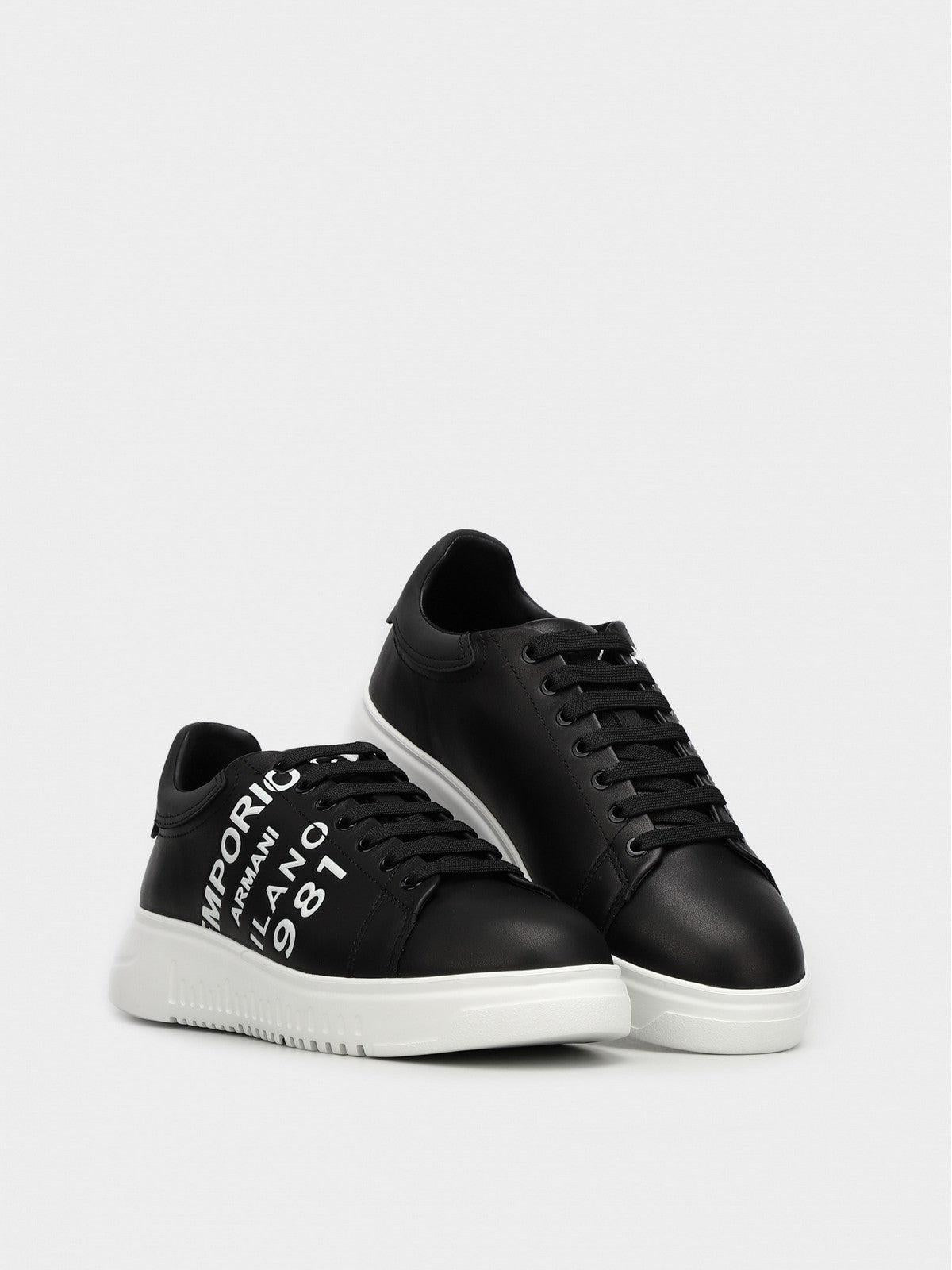 EMPORIO ARMANI Sneaker Donna X3X070 XF526 R597 Nero - Stilato