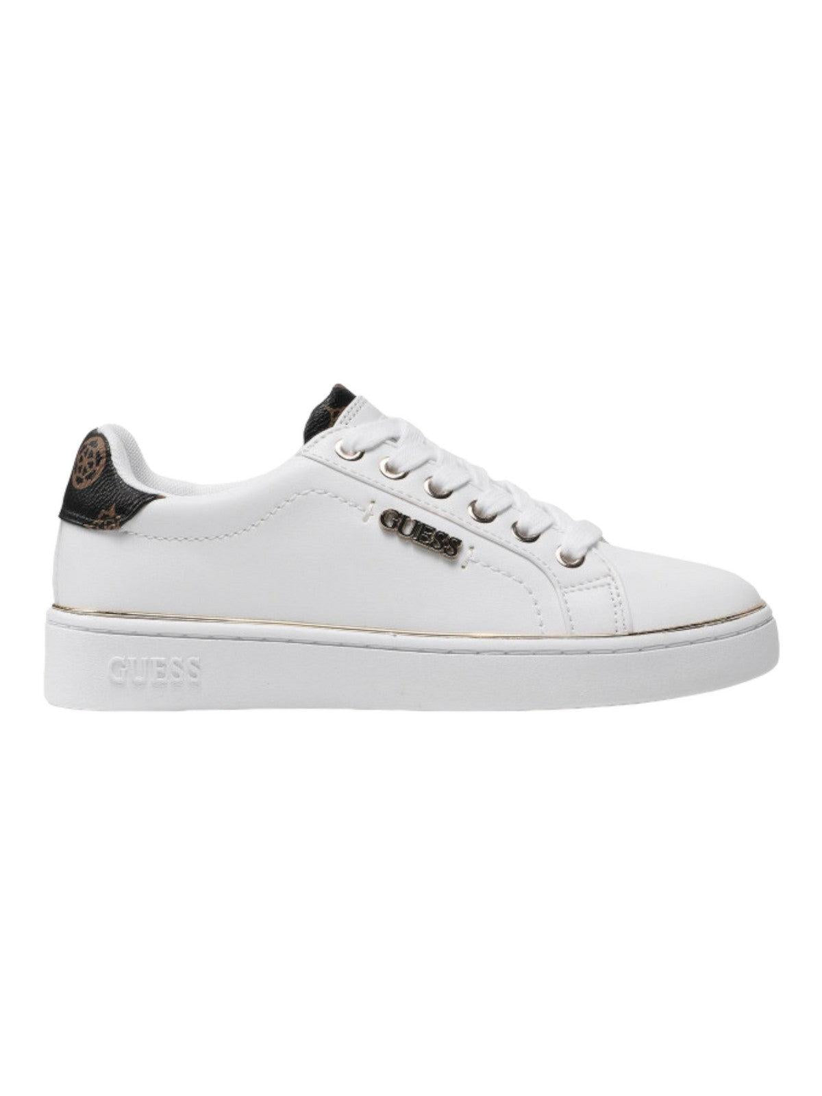 GUESS Sneaker Donna FL7BKI ELE12 WHIBR Bianco - Stilato