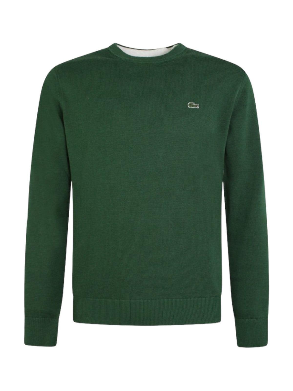 LACOSTE Maglione Uomo AH2193 132 Verde - Stilato