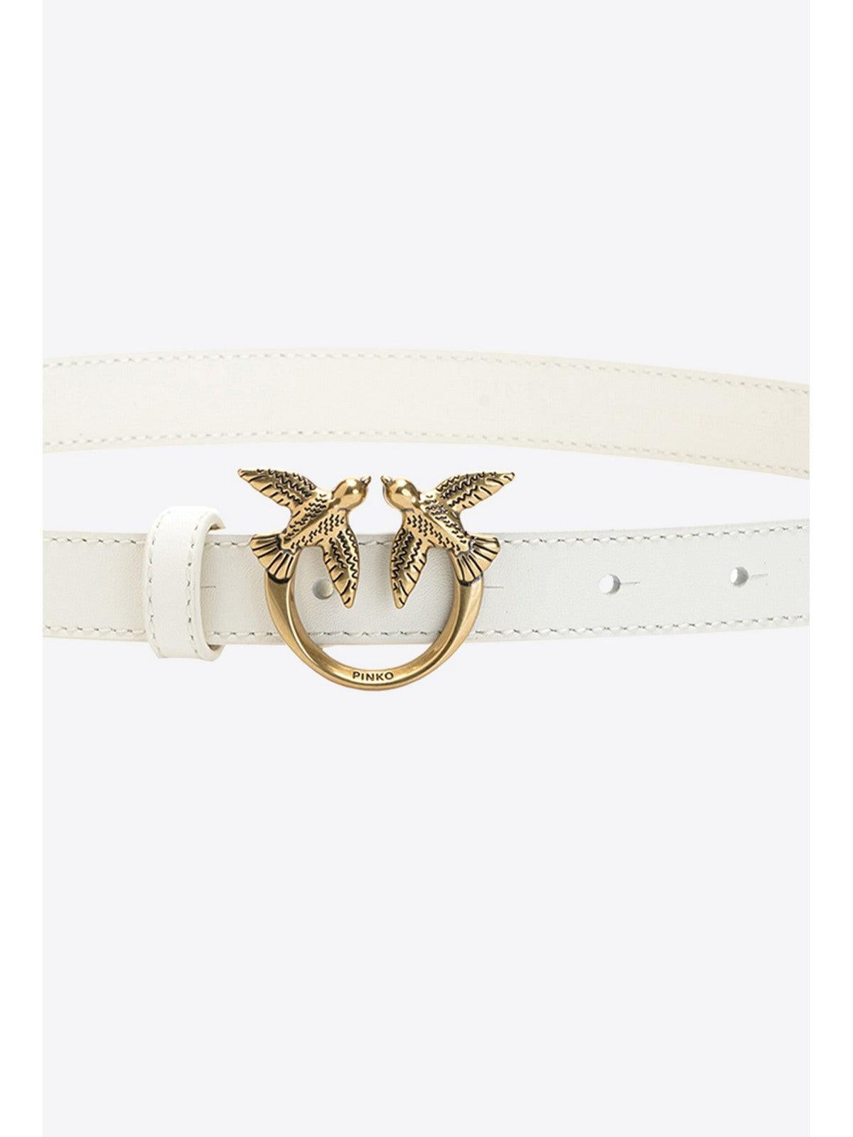 PINKO Women's Belt Love berry 100143-A0F1 Z14Q Ivory – Stilato PINKO Women's Belt Love berry 100143-A0F1 Z14Q Ivory – Stilato