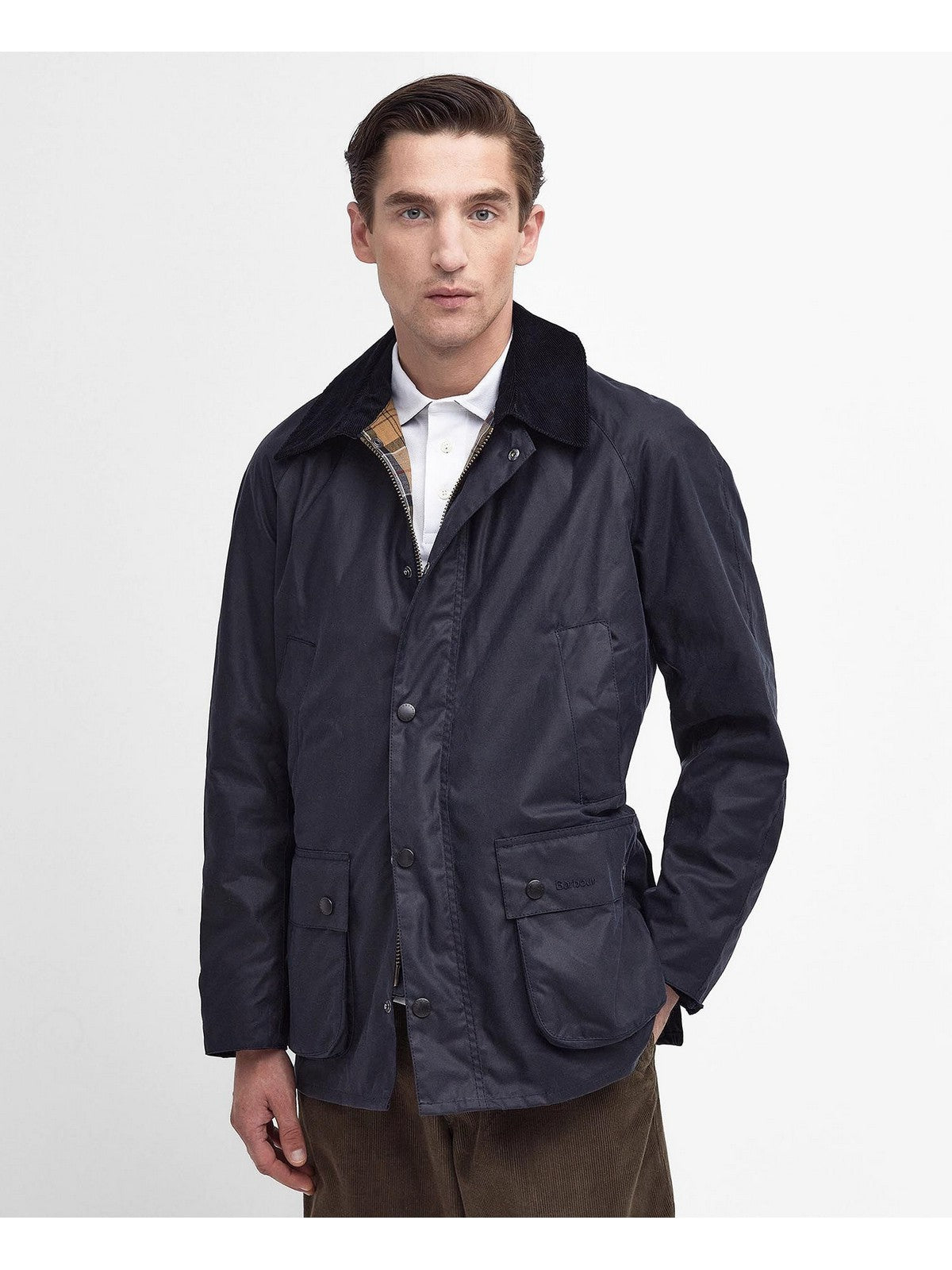 BARBOUR Giubbino Uomo Ashby MWX0339 NY92 Blu - Stilato