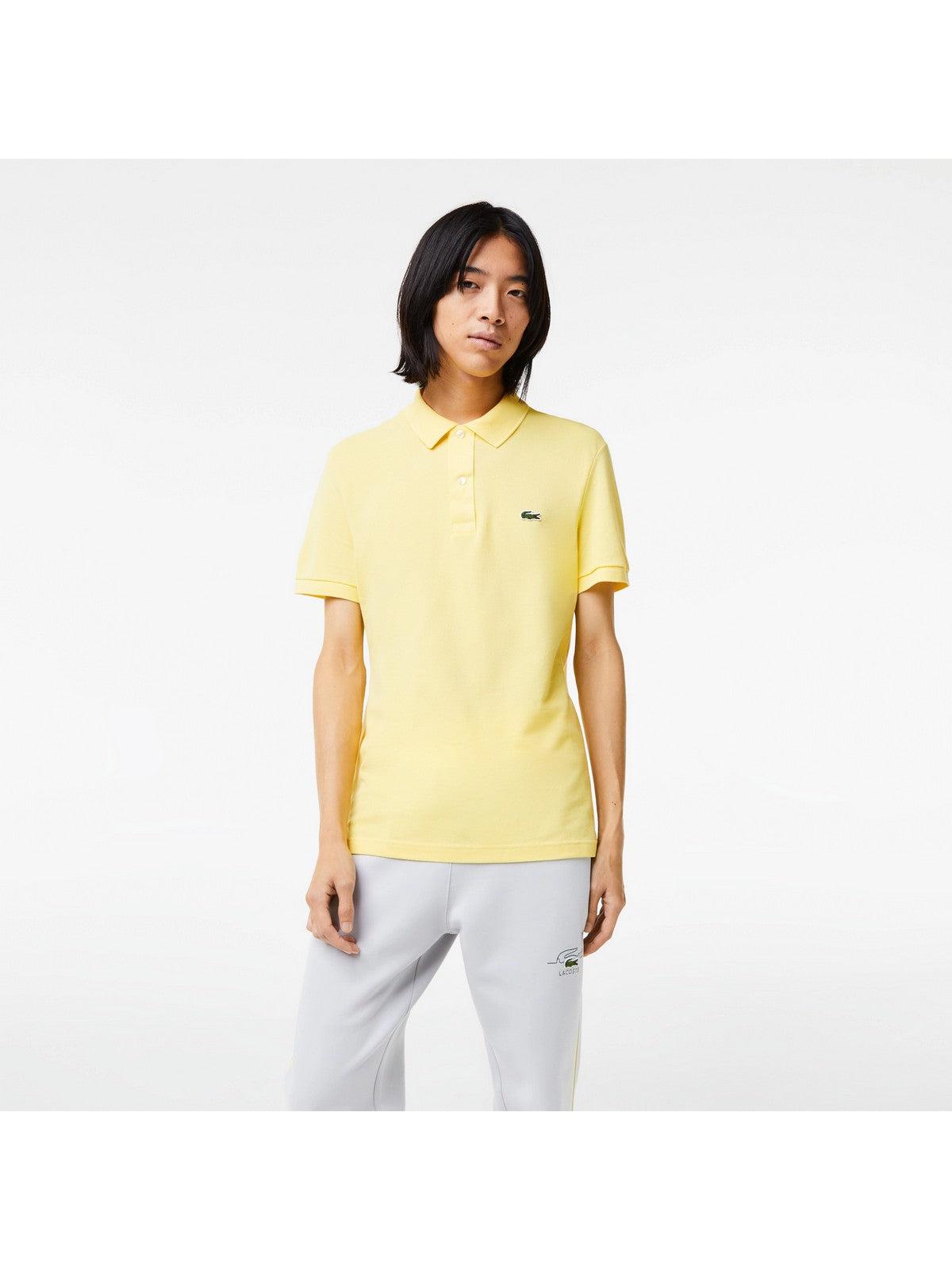 LACOSTE Men s T Shirt and Polo PH4012 107 Yellow Stilato