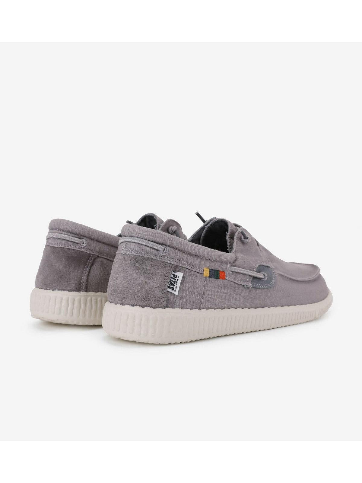 PITAS Mocassino Uomo WP150 BOAT FLAG GRIS Grigio - Stilato