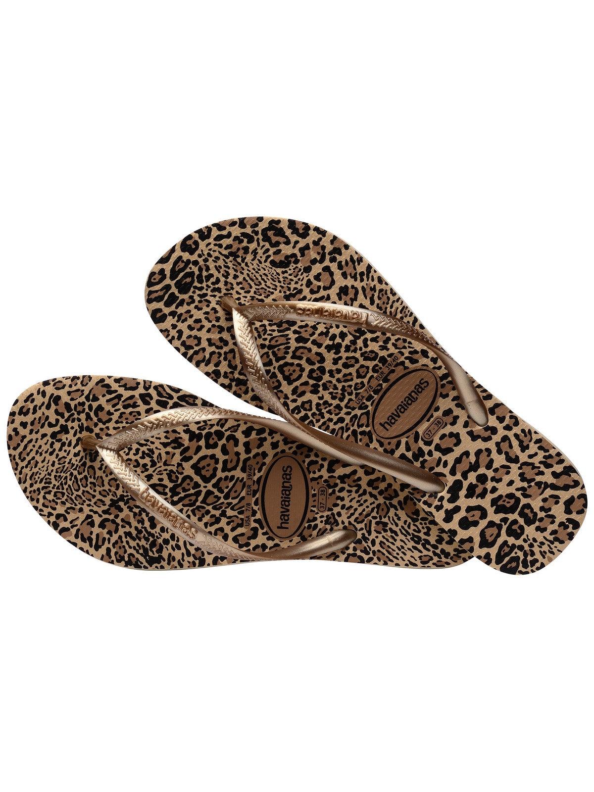 HAVAIANAS Infradito Donna Hav. Slim animals 4103352.9877 Beige - Stilato