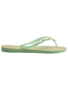 HAVAIANAS Infradito Donna Hav. Slim Glitter Flourish 4147122.6617 Verde - Stilato