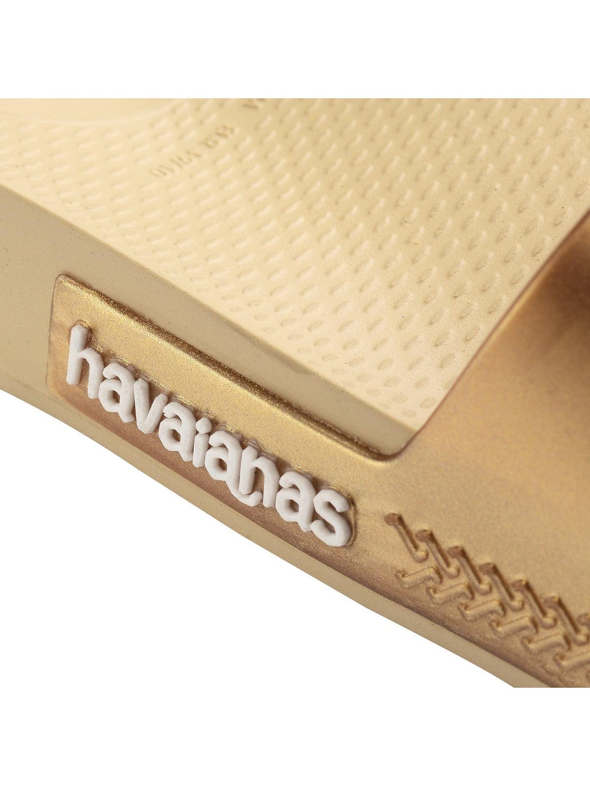 HAVAIANAS Ciabatta Donna Hav. Slide Classic Metallic 4147131.0154 Beige - Stilato