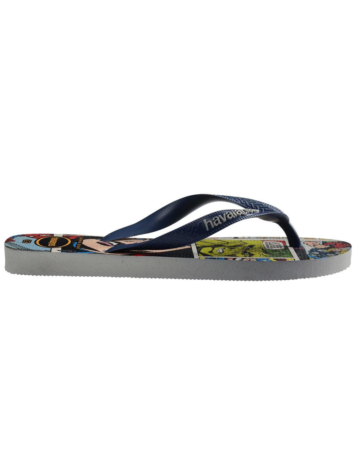 HAVAIANAS Infradito Unisex adulto Hav. Top marvel 4147012.9427 Grigio - Stilato