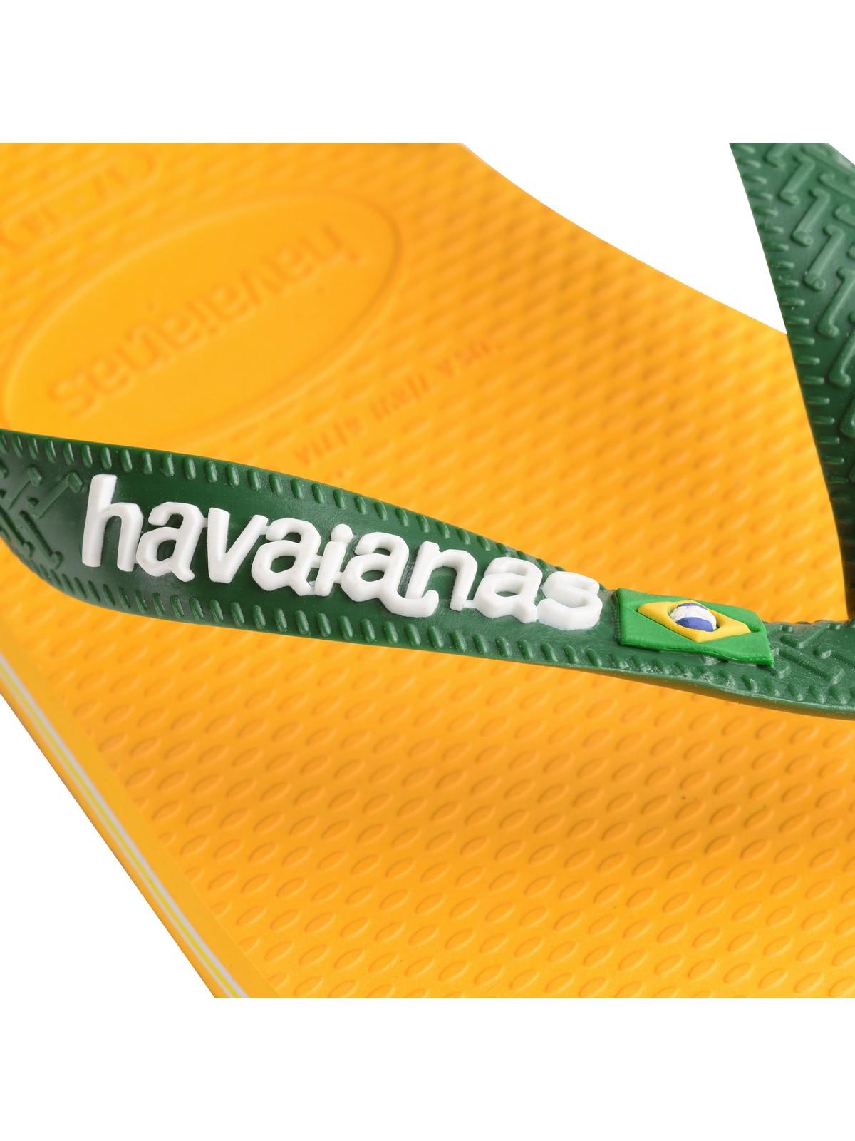 HAVAIANAS Infradito Donna Hav. Brasil logo 4110850.1740 Giallo - Stilato