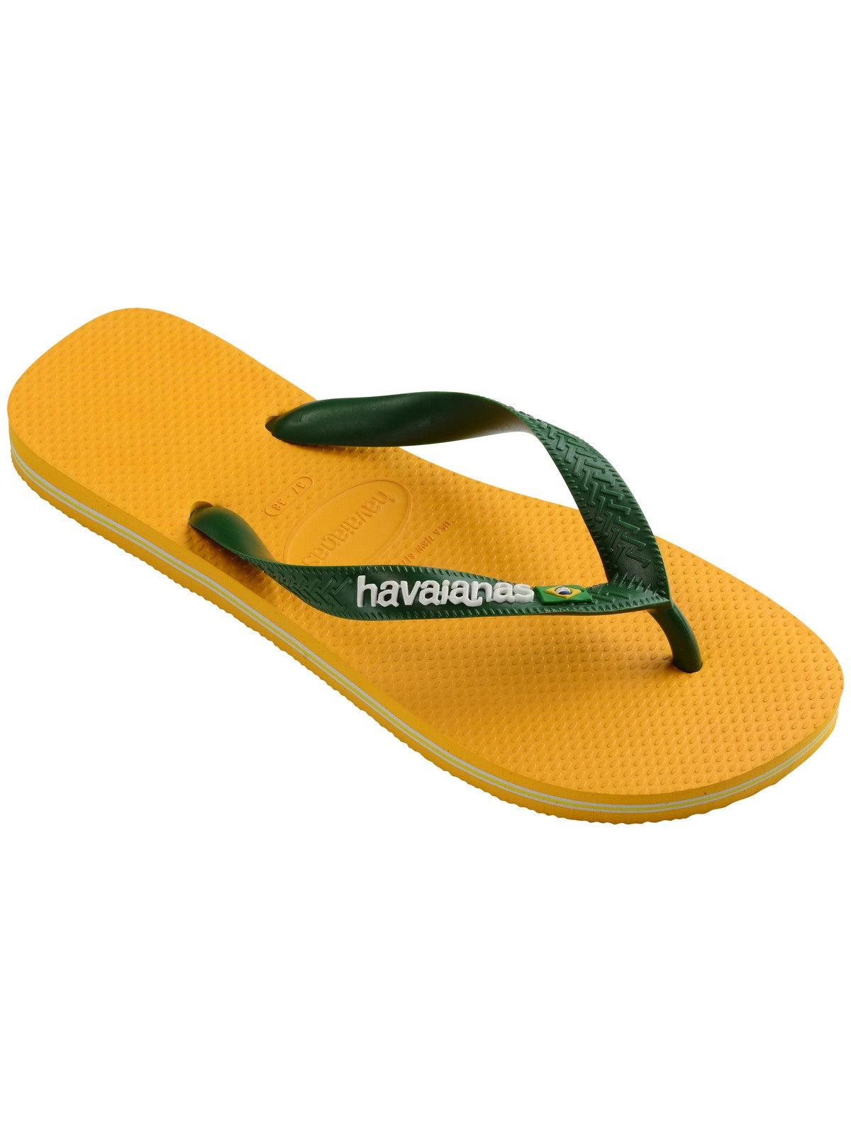 HAVAIANAS Infradito Donna Hav. Brasil logo 4110850.1740 Giallo - Stilato