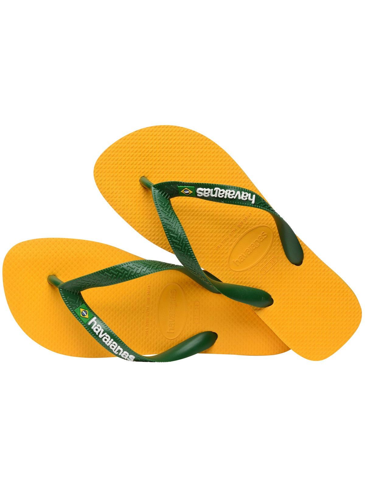 HAVAIANAS Infradito Donna Hav. Brasil logo 4110850.1740 Giallo - Stilato