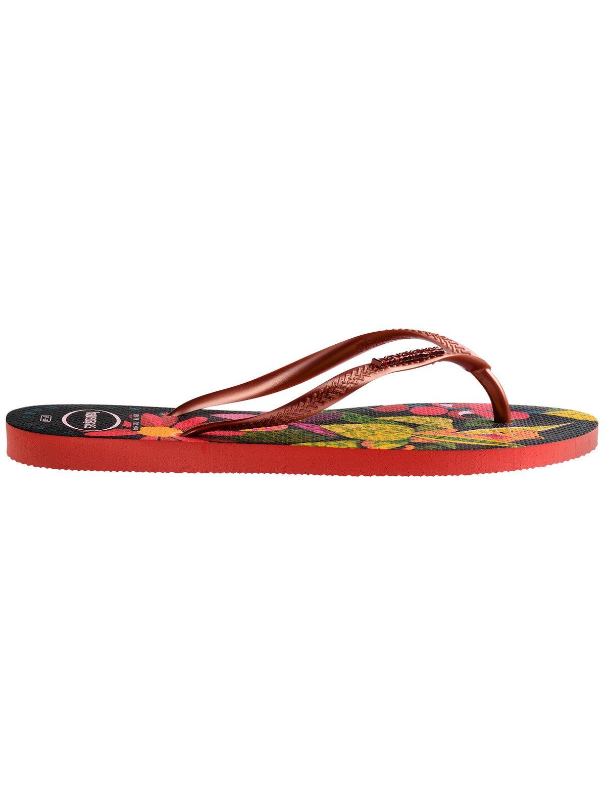 HAVAIANAS Infradito Donna Hav. Slim Tropical 4122111.1256 Rosa - Stilato