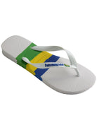 HAVAIANAS Infradito Unisex adulto Hav. Brasil Tech 4147239.0001 Bianco - Stilato