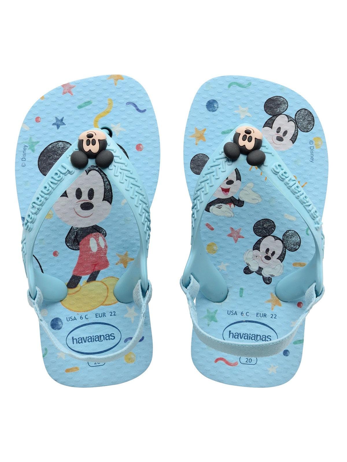 HAVAIANAS Flip Flops Kids and Boys Hav. Baby disney classic II 4137007.2404 Blue