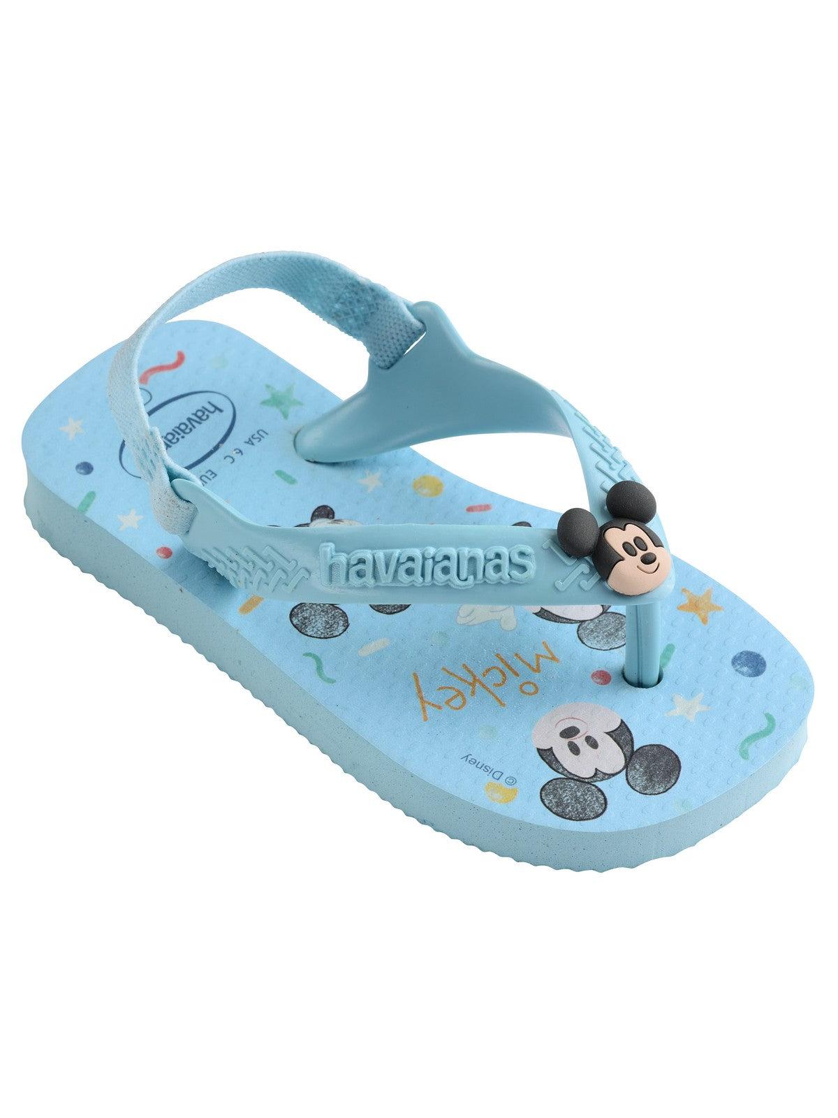 HAVAIANAS Flip Flops Kids and Boys Hav. Baby disney classic II 4137007.2404 Blue